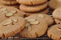 Historic almond and ginger biscuits