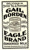 Borden Sweetened Condensed Milk 1856 Ad