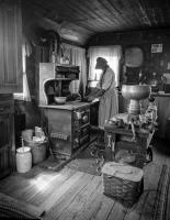 A typical kitchen in the 1800's