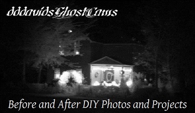 DIY Before and After Photos of Projects in the Haunted House