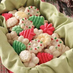 Christmas Spritz Cookies