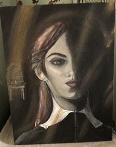 Haunted Painting of boy